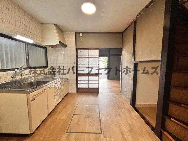 印田町戸建　賃貸のキッチン|使いやすいキッチンです