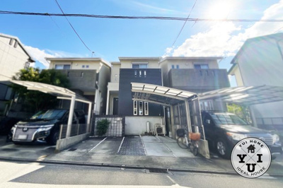 【外観】 | 伏見区桃山長岡越中北町　中古戸建 | 近鉄『丹波橋駅』徒歩8分　京阪『丹波橋駅』9分　京阪『墨染駅』徒歩11分。2沿線利用可能で通勤通学に便利！