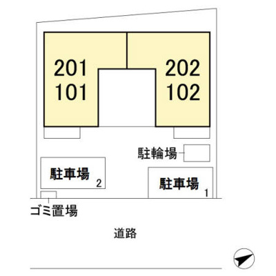 【区画図】 | パークフロント朝霞本町