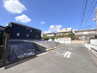 閑静な住宅街　建築条件付き　整形地の画像