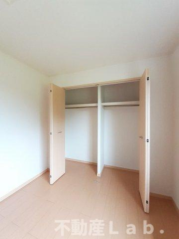 サンヒルズ城南Ｄの収納|たっぷりとした収納スペースです