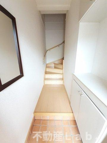 サンヒルズ城南Ｄの玄関|玄関はこちらです