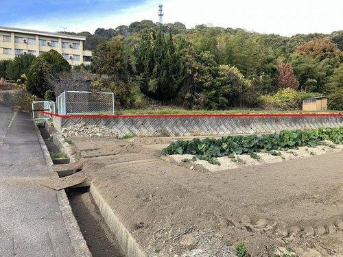 十楽寺　売土地の前面道路含む現地写真|前面道路含む現地写真