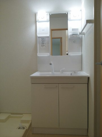 アマン・グローブの洗面所|広い洗面スペースです★