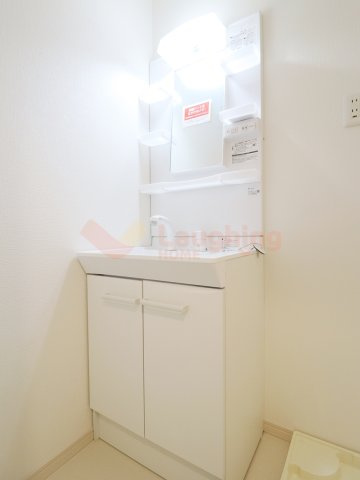 ARTE久留米の洗面所|ゆったりとスペースのある洗面所