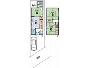 山科区北花山西ノ野町　中古戸建の画像