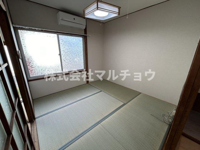 野久保アパート 平屋連棟の和室|和室があると落ち着いた雰囲気になりますね