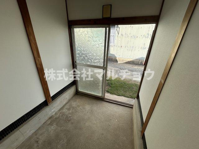野久保アパート 平屋連棟の玄関|落ち着いた玄関です
