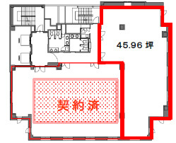 【間取り】 | 御堂筋ミナミビル | 御堂筋ミナミビル　間取り