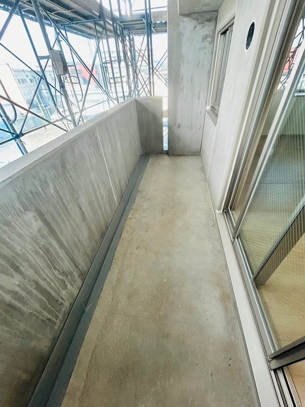 熊本市東区尾ノ上４丁目の賃貸マンションのバルコニー