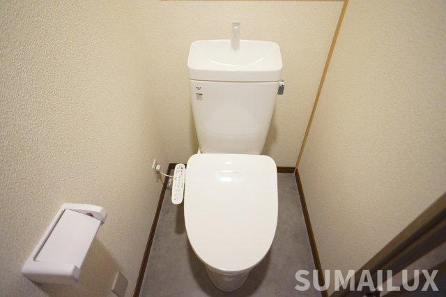 熊本市中央区水前寺１丁目の賃貸マンションのトイレ