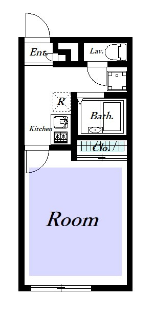 メゾンエスエスの間取り