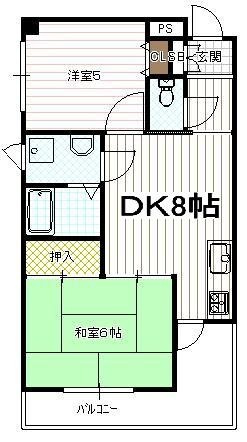 エイジ壬生の間取り