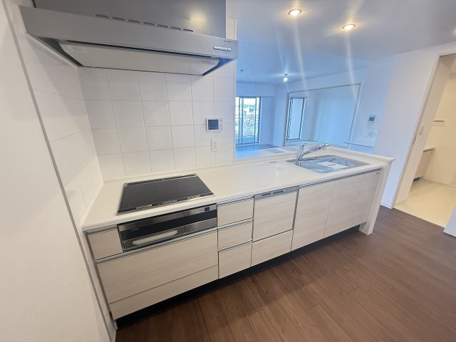 レーベンリヴァーレ南大沢　ヒルズ棟の内装|～カウンターキッチンで、リビングにいるご家族とのコミュニケーションもとりやすいです～