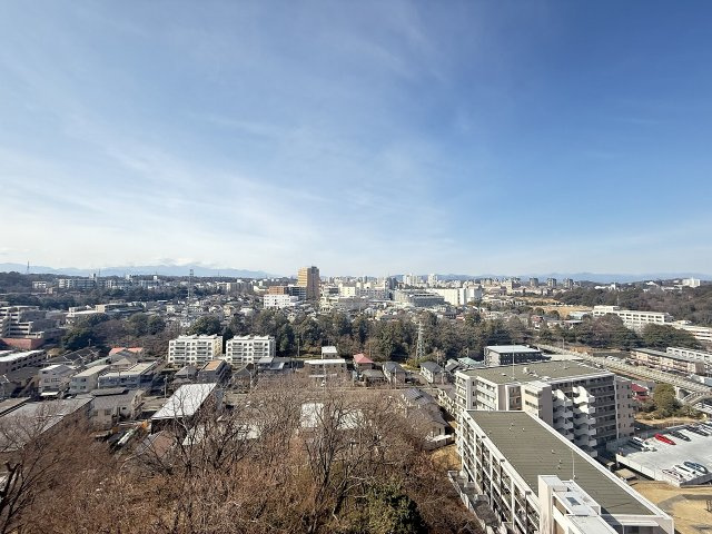 レーベンリヴァーレ南大沢　ヒルズ棟の展望|～眺望・陽当たり共に良好です～