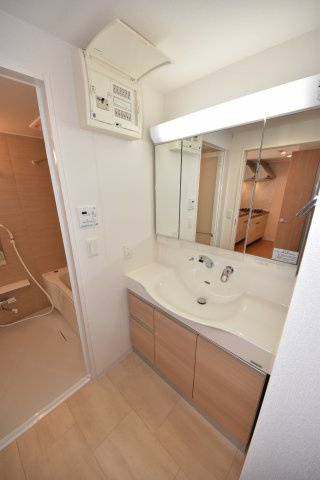 パンセ新町の洗面所