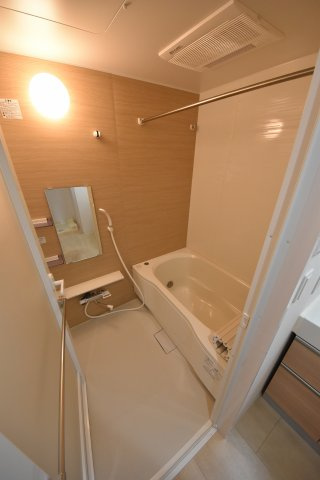 パンセ新町の浴室