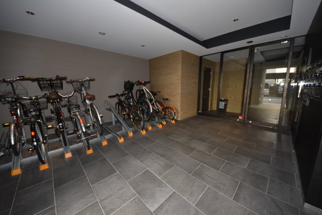 パンセ新町のエントランス