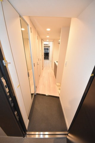 プレサンス南堀江ザ・センスの玄関
