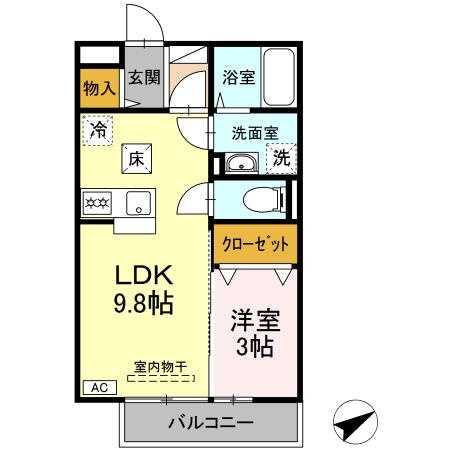 グランビア神田の間取り