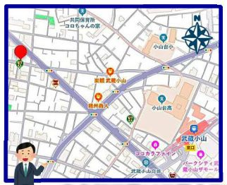 【地図】 | Domani目黒本町