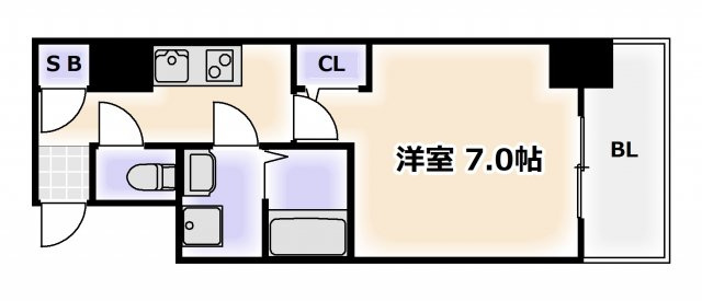 【間取り】 | サムティ難波VIVO