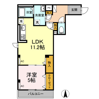 【間取り】 | アクシア　ケイ