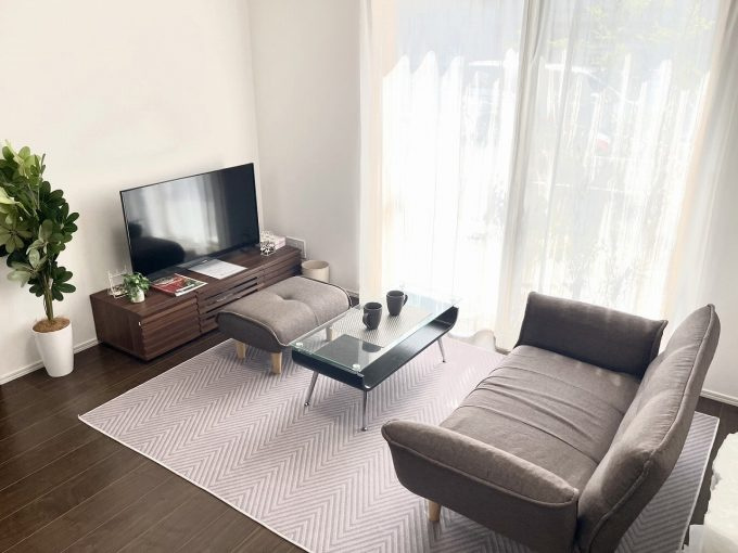 都城市一万城町の中古一戸建の居間・リビング