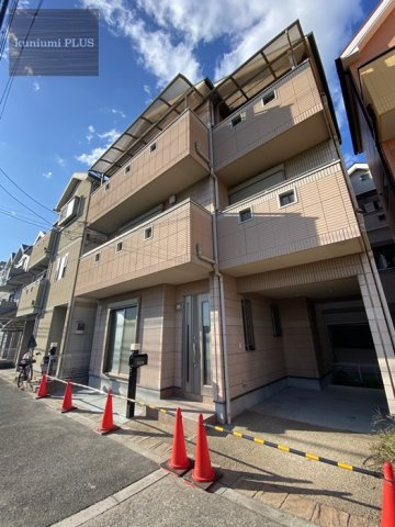 大阪市鶴見区横堤2丁目の前面道路含む現地写真