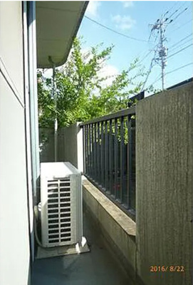 【バルコニー】 | 岩井川タウンハウスII