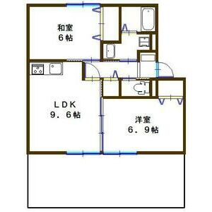 ＪＡボナール上の丸の間取り