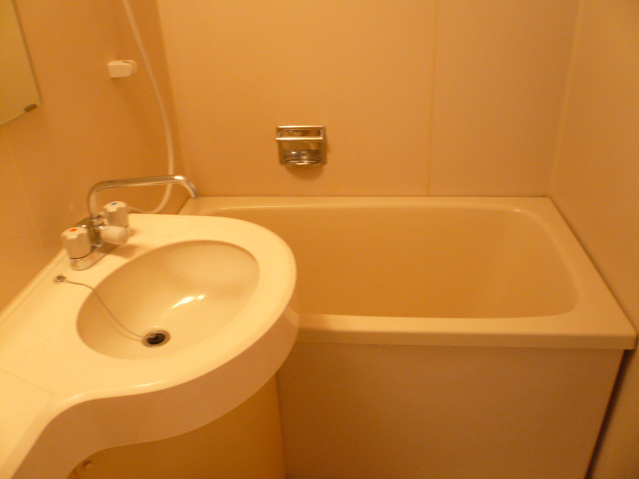 ダイアパレス皆実町の浴室|きれいなお風呂です