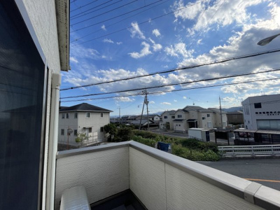 【展望】 | 大津市下阪本6丁目40-46　中古戸建 | 2面バルコニーです。