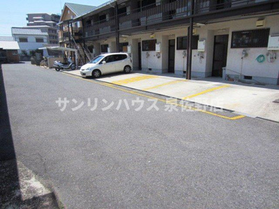 【駐車場】 | サンハイツハタ