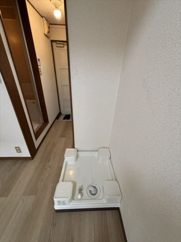 ヴィラ谷原の設備|室内洗濯機置き場