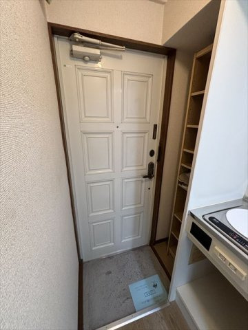 ヴィラ谷原の玄関