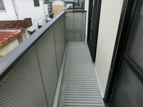 シャーメゾン・エクセルのバルコニー