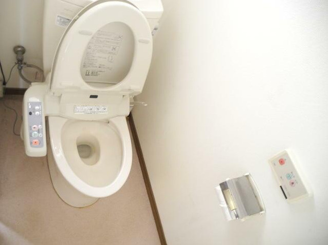 トイレもきれいです