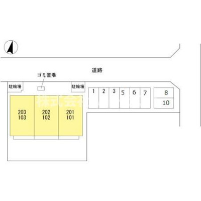 【区画図】 | ホジョウテラスE