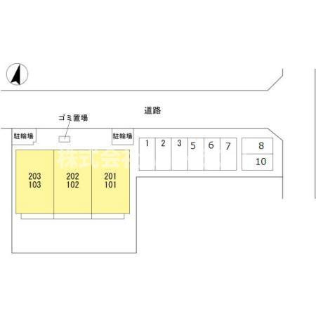 【区画図】 | ホジョウテラスE