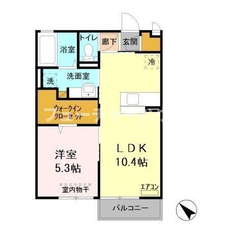 コンフィアンサの間取り