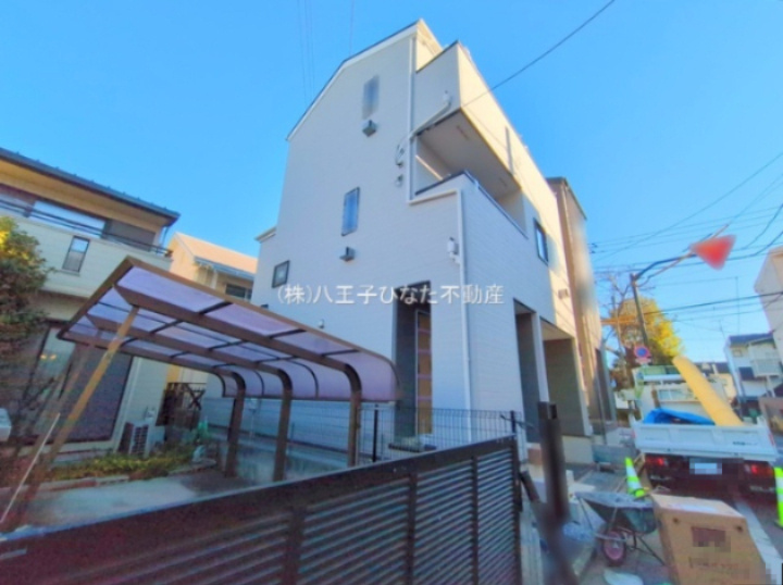 祝　成約済み　八王子市　平岡町　新築戸建て　２３−２期の外観|～仲介手数料無料☆八王子ひなた不動産～八王子市平岡町　新築戸建て