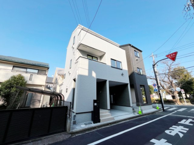 祝　成約済み　八王子市　平岡町　新築戸建て　２３−２期の外観|地震に強い、ZEH水準の新築戸建てです。～仲介手数料無料☆八王子ひなた不動産～八王子市平岡町　新築戸建て