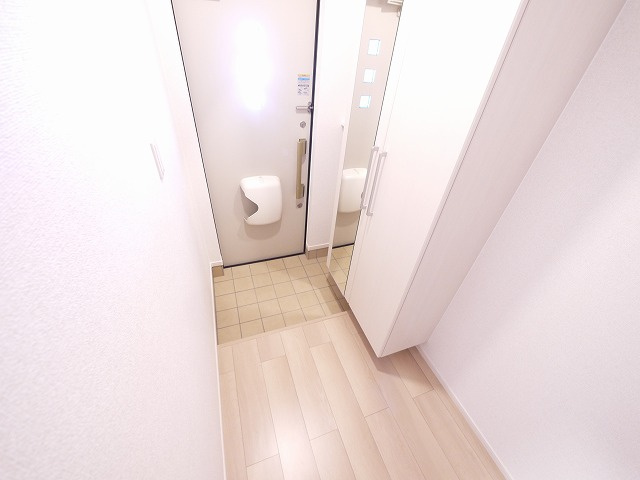 アザレアツインズの玄関|毎日通る玄関はこちらです