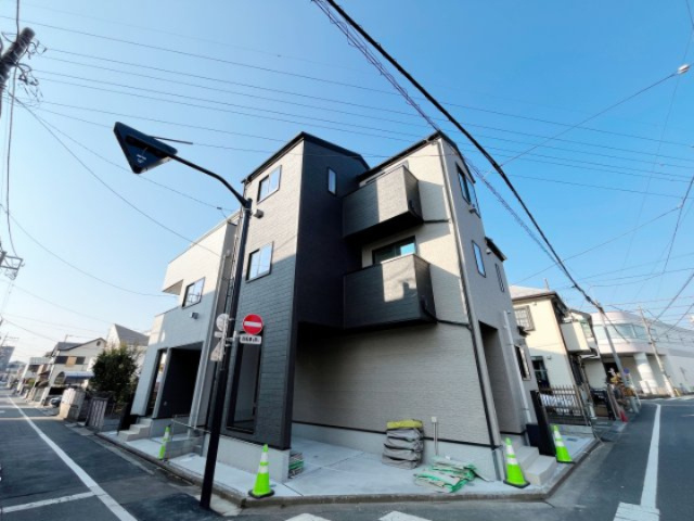 祝：成約済み　八王子市　平岡町　新築戸建て　２３−２期の外観|八王子駅までバス便豊富な立地です。～仲介手数料無料☆八王子ひなた不動産～八王子市平岡町　新築戸建て