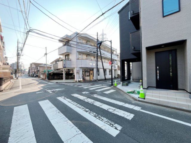 祝：成約済み　八王子市　平岡町　新築戸建て　２３−２期の前面道路含む現地写真|～仲介手数料無料☆八王子ひなた不動産～八王子市平岡町　新築戸建て