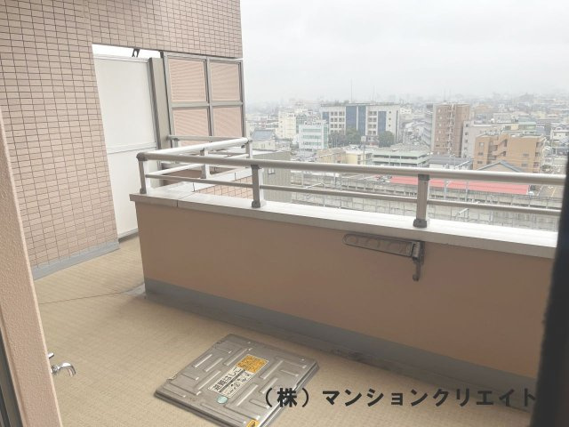 シンフォニアガーデン福井のバルコニー