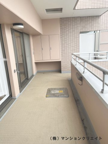 シンフォニアガーデン福井のバルコニー