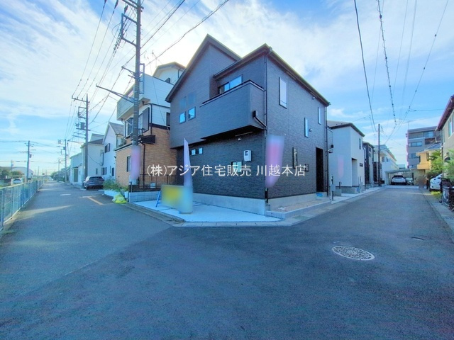 月々８万円台～　新築戸建　川越市並木4期の前面道路含む現地写真|3号棟　西側 4.2ｍ公道