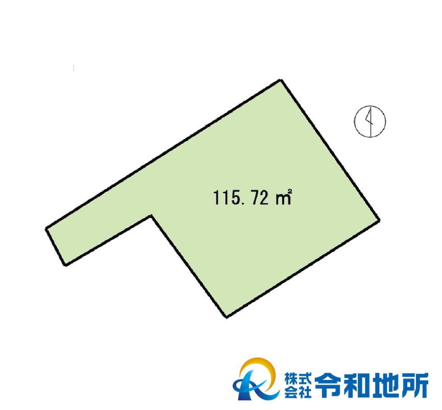 売地　高座郡寒川町宮山の土地図